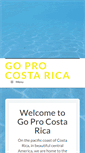 Mobile Screenshot of goprocostarica.com